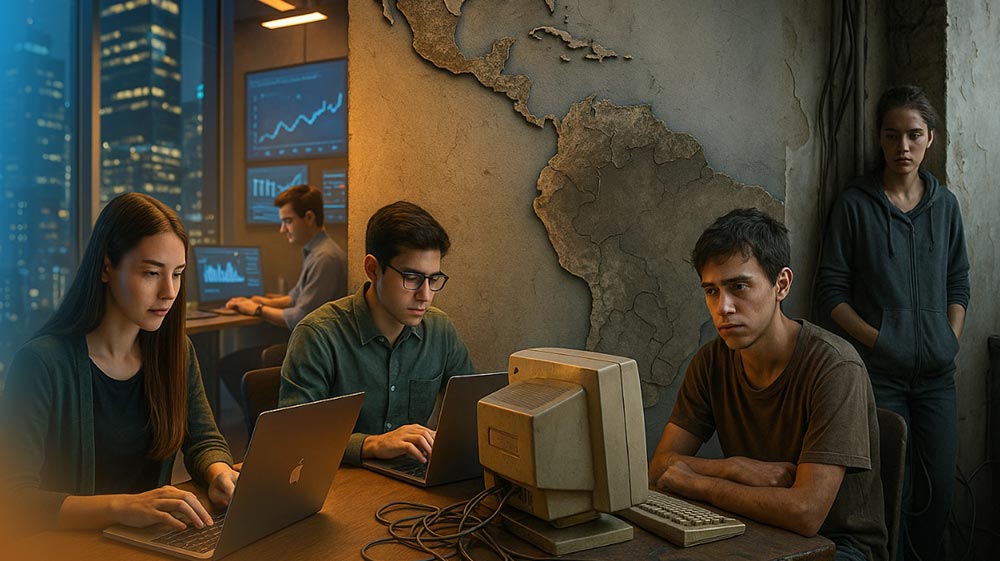 Desigualdad tecnológica en América Latina Brecha de talento digital en América Latina